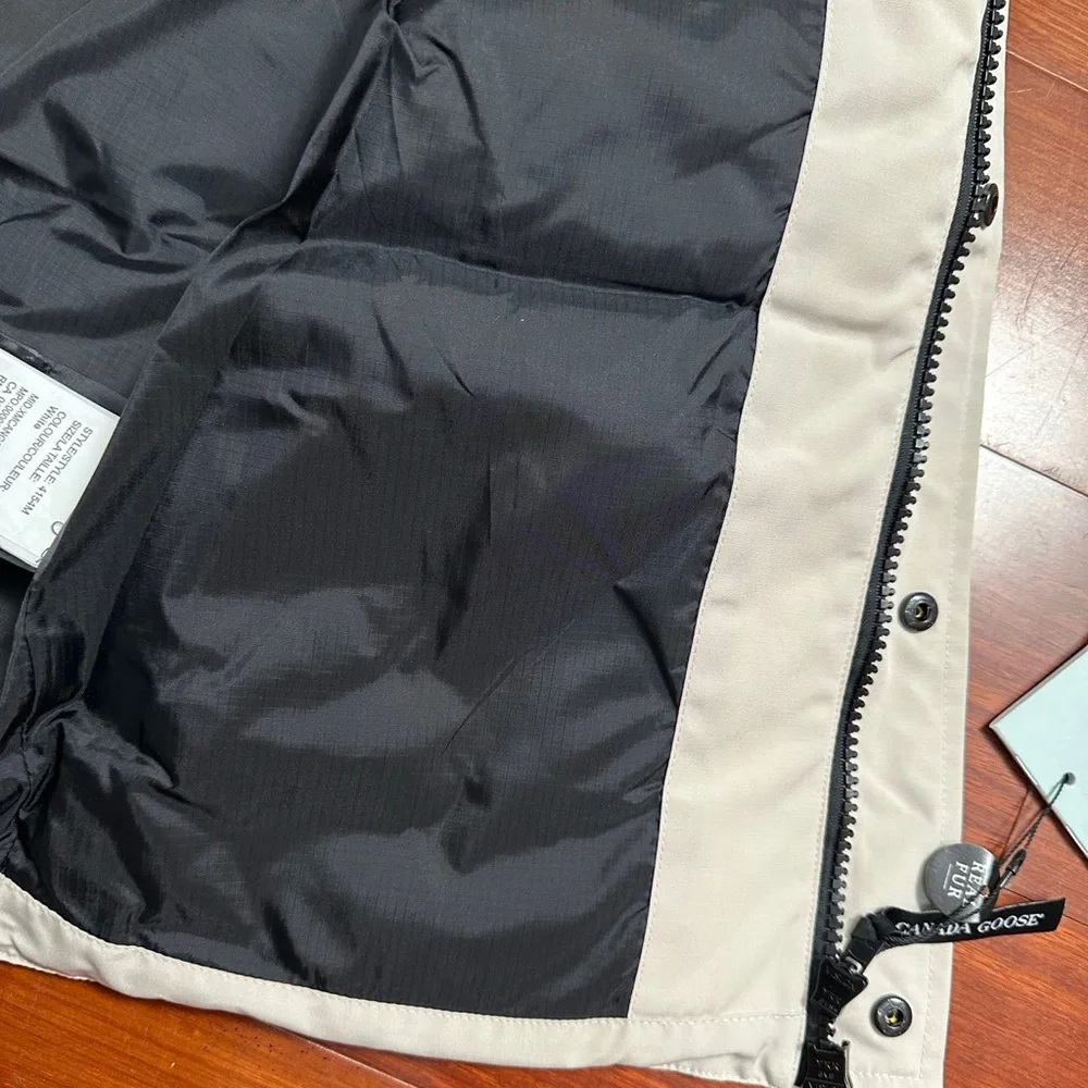 Canada Goose White Puffer Vest
